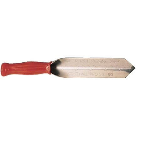 WILCOX ALL-PRO TOOLS 9 in Digging Trowels, Stainless Steel 50S